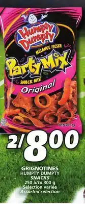 IGA HUMPTY DUMPTY SNACKS offer