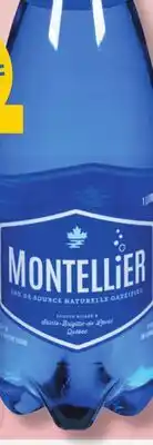 IGA MONTELLIER CARBONATED NATURAL SPRING WATER offer