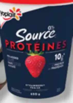 IGA YOPLAIT SOURCE PROTÉINES YOGURT offer