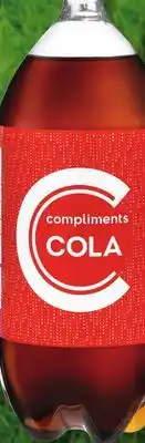 IGA COMPLIMENTS SOFT DRINK offer