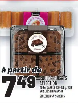 Metro ROULÉS SUISSES SELECTION | SELECTION SWISS ROLLS offer
