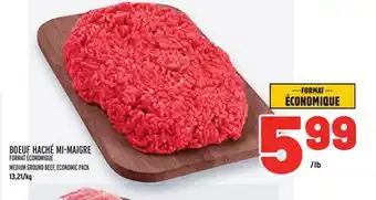 Metro BOEUF HACHÉ MI-MAIGRE | MEDIUM GROUND BEEF offer