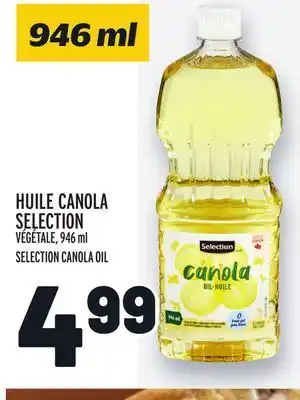 Metro HUILE CANOLA SELECTION | SELECTION CANOLA OIL offer