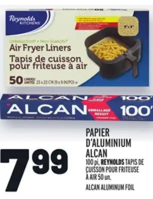 Metro PAPIER D'ALUMINIUM ALCAN | ALCAN ALUMINUM FOIL offer