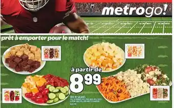 Metro TRIO DE SALADES | SALAD TRIO offer