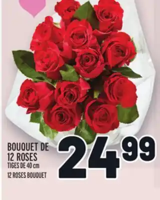 Metro BOUQUET DE 12 ROSES | 12 ROSES BOUQUET offer