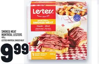 Metro SMOKED MEAT MONTRÉAL LESTERS | LESTERS MONTREAL SMOKED MEAT offer