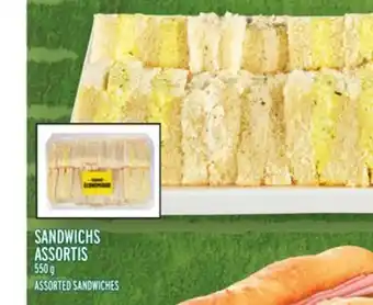 Metro SANDWICHS ASSORTIS | ASSORTED SANDWICHES offer