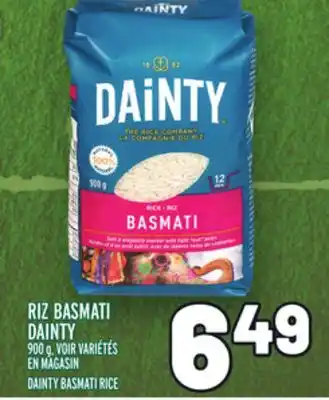 Metro RIZ BASMATI DAINTY | DAINTY BASMATI RICE offer