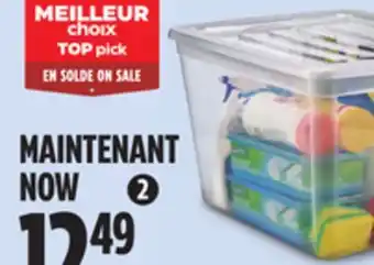 Canadian Tire Type A 80L Clear Tote offer