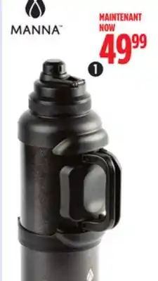 Canadian Tire Manna 4L Titan Insulated Stainless-Steel Bottle offer