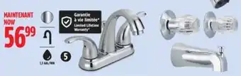Canadian Tire Peerless 2-Handle Bathroom Faucet offer