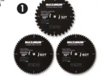 Canadian Tire MAXIMUM Circular Saw Blades, 3-Pk offer