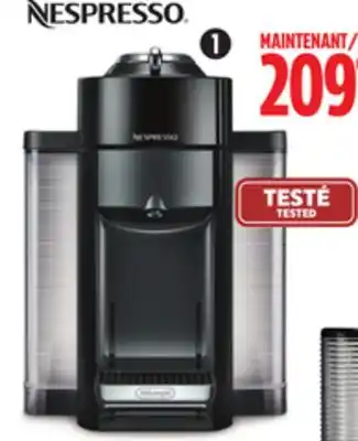 Canadian Tire NESPRESSO Evoluo Deluxe offer