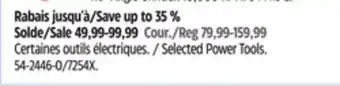 Canadian Tire Skil Selected Power Tools offer