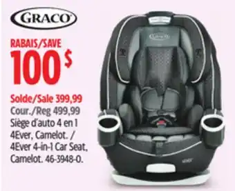 Canadian Tire Graco 4Ever 4-in-1 Car Seat, Camelot offer