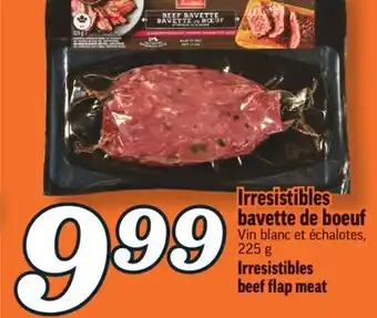 Marché Richelieu Irresistibles bavette de boeuf | Irresistibles beef flap meat offer