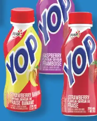 Marché Richelieu YOPLAIT YOGOURT À BOIRE YOP | YOPLAIT YOP DRINKABLE YOGURT offer