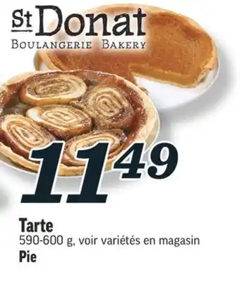 Marché Richelieu TARTE | PIE offer