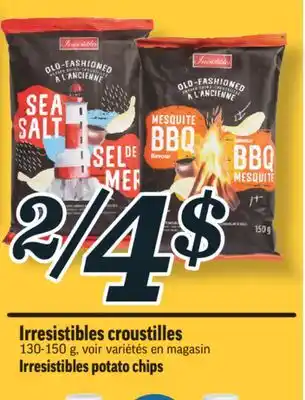 Marché Richelieu Irresistibles croustilles | Irresistibles potato chips offer
