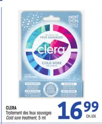 Uniprix CLERA Traitement des feux sauvages/ Cold sore treatment offer