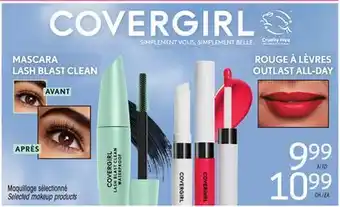 Uniprix COVERGIRL Maquillage sélectionné/ Selected makeup products offer