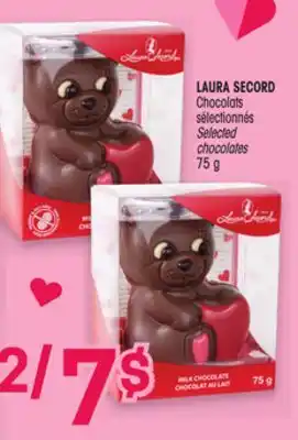Uniprix LAURA SECORD Chocolats sélectionnés/ Selected chocolates offer