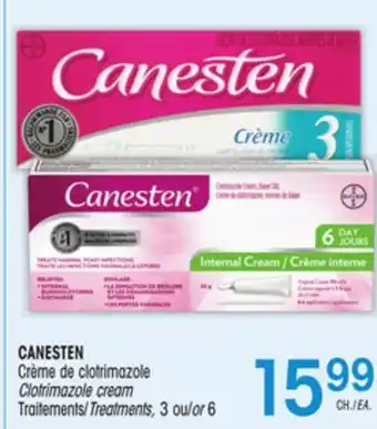 Uniprix CANESTEN Crème de clotrimazole/ Clotrimazole cream, Traitements/Treatments offer