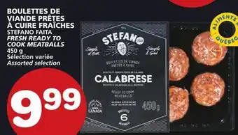 Marches Tradition STEFANO FAITA FRESH READY TO COOK MEATBALLS offer