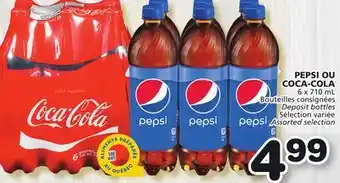 Marches Tradition PEPSI OR COCA-COLA offer