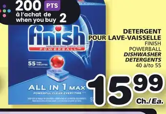Marches Tradition FINISH POWERBALL DISHWASHER DETERGENTS offer