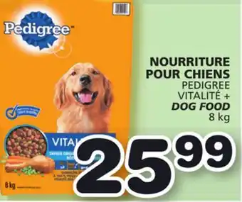 Marches Tradition PEDIGREE VITALITÉ + DOG FOOD offer