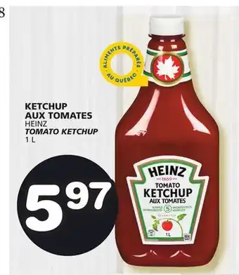 Marches Tradition HEINZ TOMATO KETCHUP offer