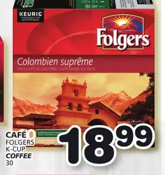 Marches Tradition FOLGERS K-CUP COFFEE offer