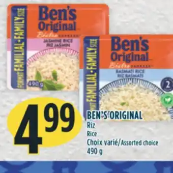 Marché Adonis BEN'S ORIGINAL Riz offer