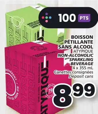 Marches Tradition ATYPIQUE NON-ALCOHOLIC SPARKLING BEVERAGE offer