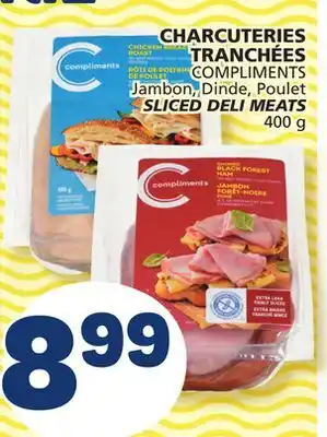 Marché Bonichoix COMPLIMENTS SLICED DELI MEATS offer