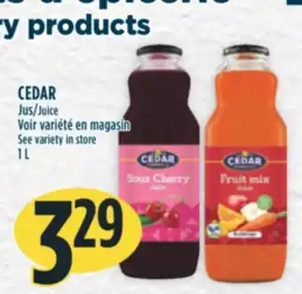 Marché Adonis CEDAR Jus Voir variété en magasin offer