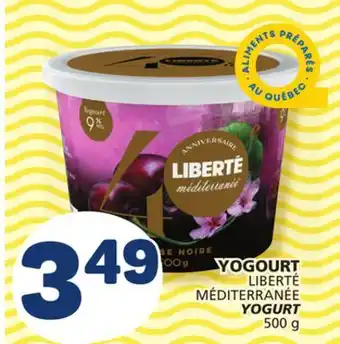 Marché Bonichoix LIBERTÉ MÉDITERRANÉE YOGURT offer