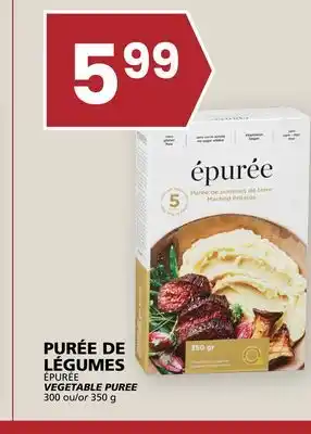 Rachelle-Bery Grocery ÉPURÉE VEGETABLE PUREE offer
