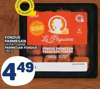 Marché Bonichoix LA PAYSANNE PARMESAN FONDUE offer