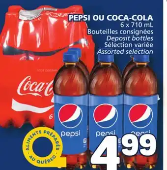 Marché Bonichoix PEPSI OR COCA-COLA offer