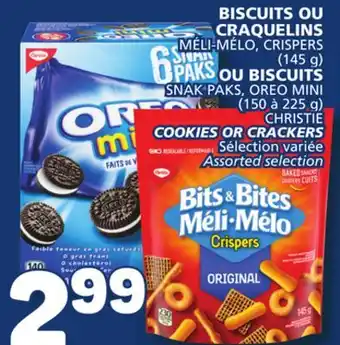 Marché Bonichoix CHRISTIE COOKIES OR CRACKERS offer