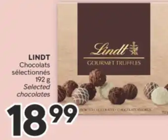 Brunet LINDT Chocolats sélectionnés offer