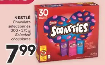Brunet NESTLÉ Chocolats sélectionnés 300 - 375 g offer