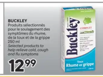 Brunet BUCKLEY Produits sélectionnés pour le soulagement des symptômes du rhume, de la toux et de la grippe offer
