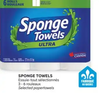 Brunet SPONGE TOWELS Essuie-tout sélectionnés offer