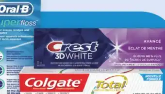 Brunet COLGATE, CREST, ORAL-B Produits dentaires sélectionnés offer