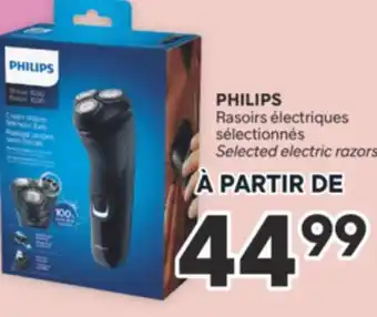 Brunet PHILIPS Rasoirs électriques sélectionnés offer