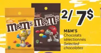 Brunet M&M'S Chocolats sélectionnés offer